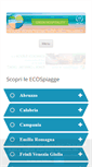 Mobile Screenshot of ecospiagge.it